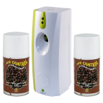 Kaffee Duftspray Set: Air Free Spender + 2 Duftspray Kaffee Dosen