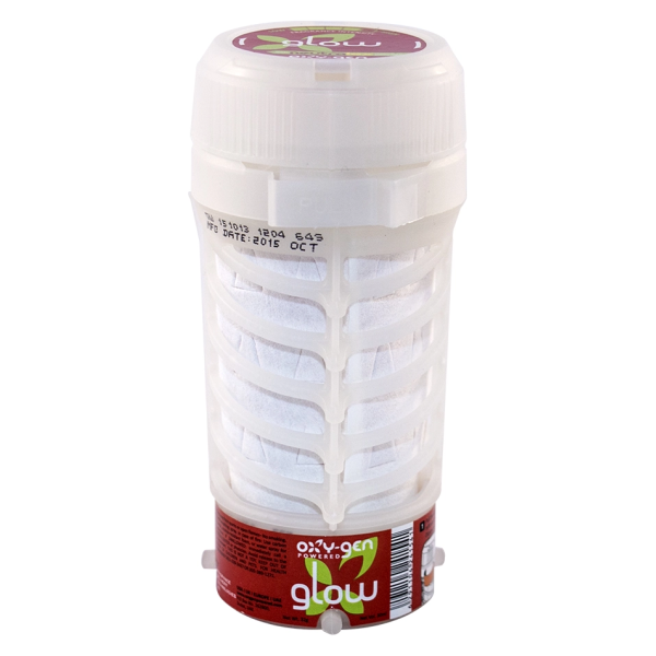 Duftkartusche Oxygen Glow für den Duftgelspender Oxygen Weiß.