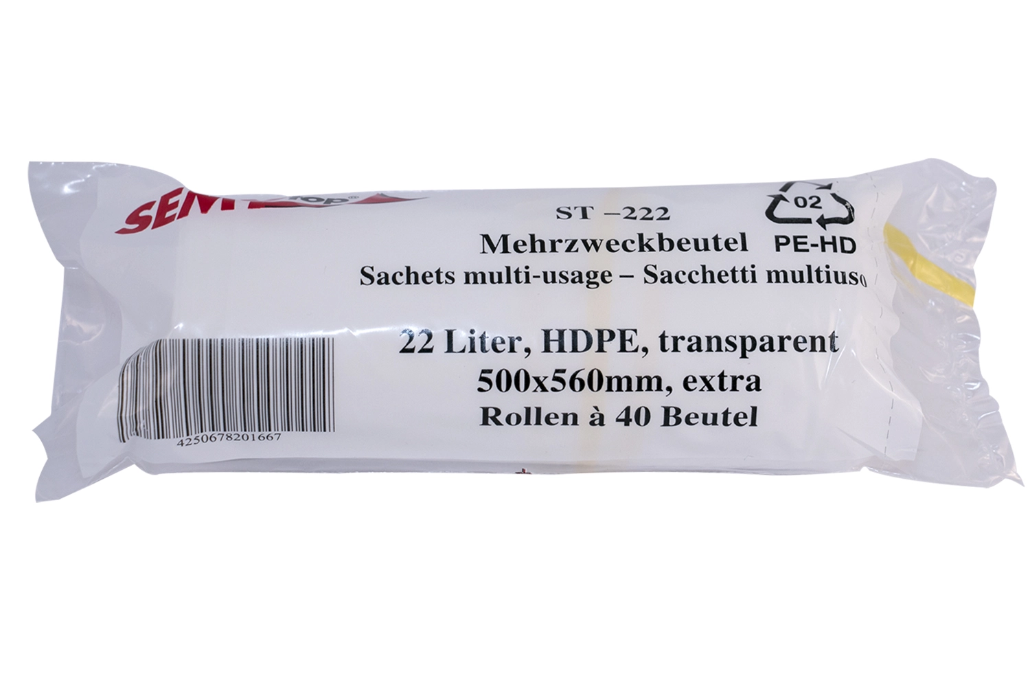 Mehrzweckbeutel 22 Liter, 40 Stk. x 20 Rollen Mehrzweckbeutel 22 Liter, 40 Stk. x 20 Rollen