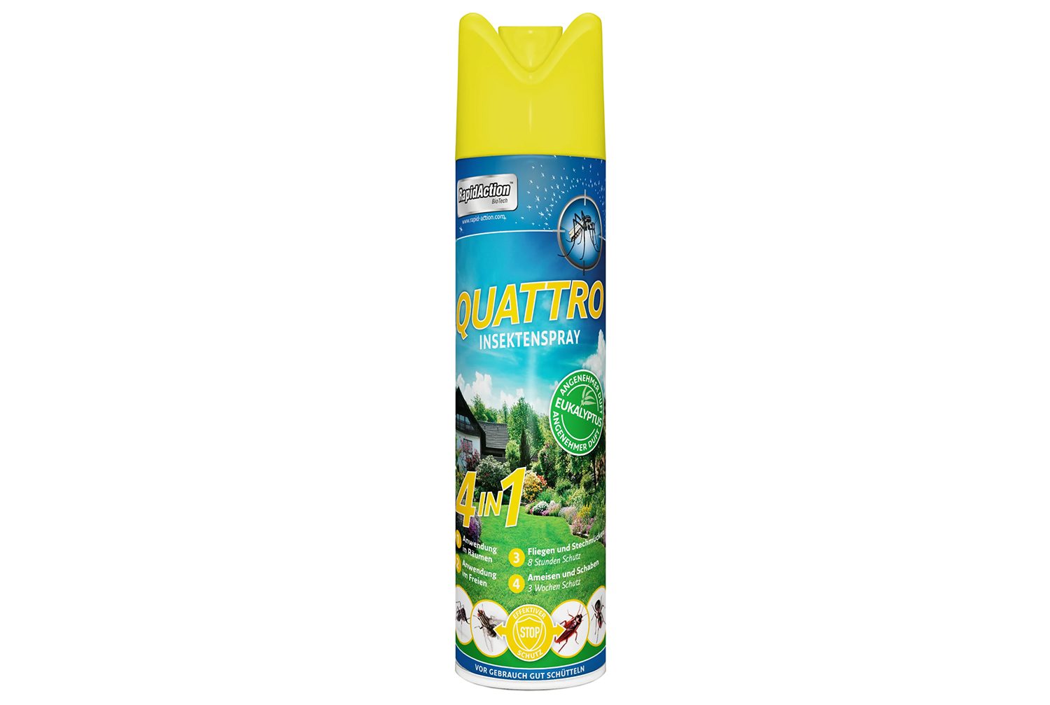 QUATTRO Insektenspray RapidAction 600ml