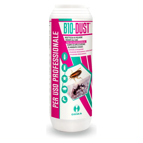 OR.MA B10 Dust Insektizid-Pulver in Streudose, gegen Ameisen und Schaben